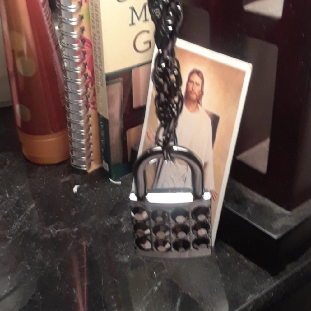 Lane Bryant Lock Necklace